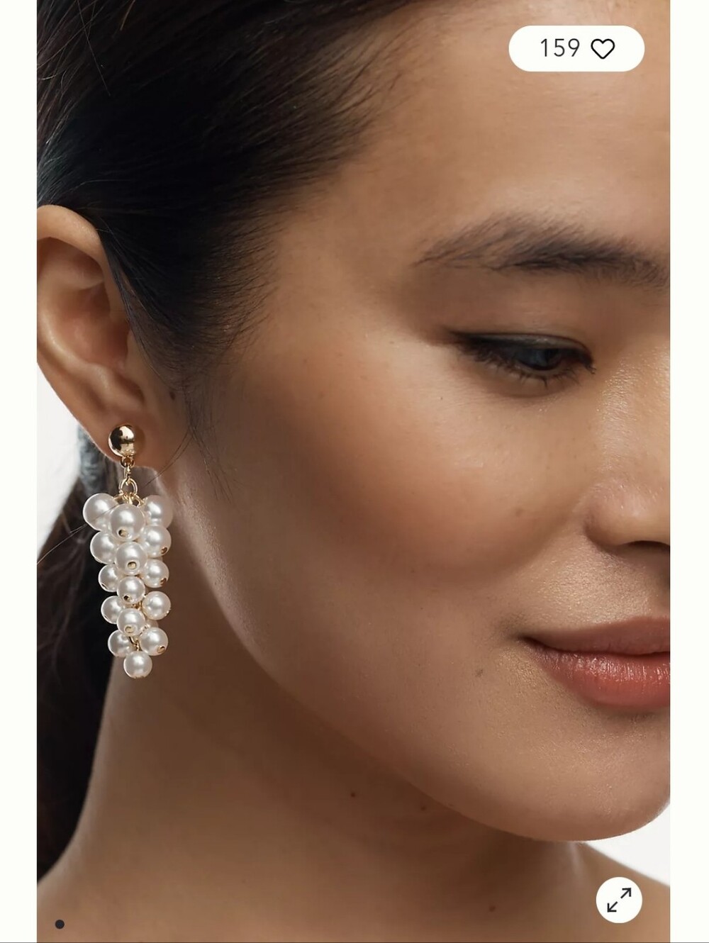 Anthropologie, Cluster Drop Earrings
